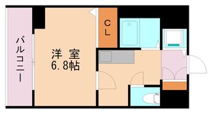 千代県庁口駅 徒歩1分 12階の物件間取画像